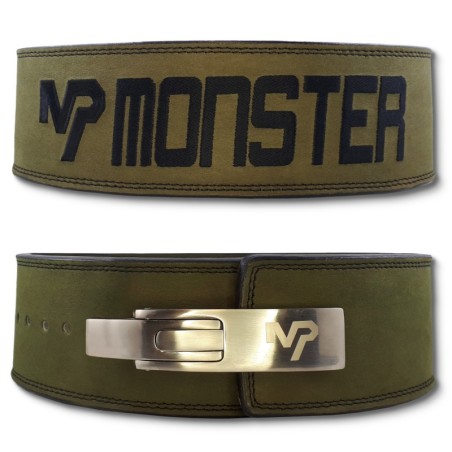 Pas Trójbojowy Monster Power Military Green