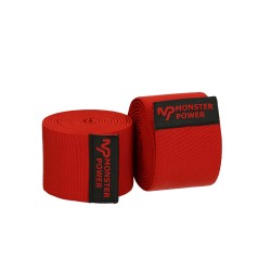 VENDAS RODILLERAS Knee Wraps Compresión Sentadilla Squat Monster Power